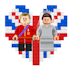 make funny and cute chibi custom lego style