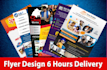 design professional tamil and english flyers