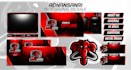 design custom twitch stream graphics, animated overlays, alerts and facecam