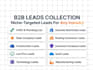find b2b leads list for real estate, solar, roofing, construction, insurance etc