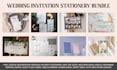 design an amazing wedding party stationery and signs bundle