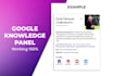 create google or bing knowledge graph for your personal and companies