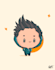 illustrate you as a cute chibi character