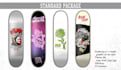 design skateboard deck graphics