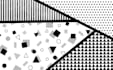 create retro or modern geometric patterns or backgrounds