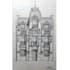 do architectural city sketches, handmade illustrations