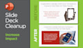cleanup your existing powerpoint slide deck
