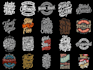 do custom typography t shirt design for merch by amazon