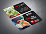 food restaurant business card, food menu, restaurant menu design