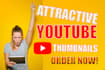 unique graphics design youtube thumbnails