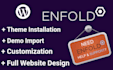 design, fix issue, customize wordpress website with enfold