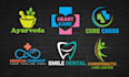 do best medical dental health healthcare hospital clinic nutrition logo design