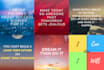 create motivational inspiration quotes with your logo for instagram