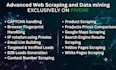 do web scraping, data mining, data extraction and data entry using python