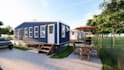 design 3d tiny house and container house
