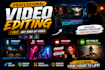 do podcast video editing