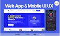 do web, web app, and mobile ui ux design using figma