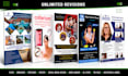 design unique poster, brochure and flyer  in 24 hours