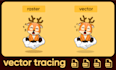 vector tracing use adobe illustrator
