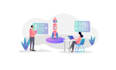 make modern design perfect and unique, vector illustration web and app
