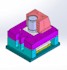 plastic injection mould manufacture and silicon design