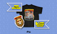 design sticker, tshirt, logo, patch and merchandise