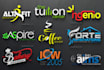 do professional, unique and modern 3d business logo design