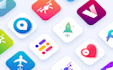 do mobile app logo or app icon design