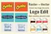 vector trace and redraw logo or image in 12hr
