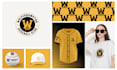 design monogram sports logo for team, club, academy, and sportswear brand