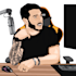 draw with vector style your portrait or anything you want