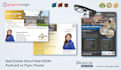 design luxurious real estate sales flyer or eddm postcard