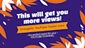 design a stunning and energetic youtube trailer intro video