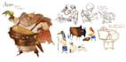 illustrate characters for you