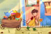 illustrate whimsical childrens book illustration no ai