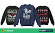 do trendy ugly christmas sweater and tshirt design in 24 hours