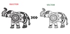 vector trace or recreate logo or image