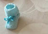 crochet handmade baby boots