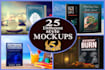 create amazing 3d book cover mockup in 25 different styles