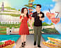 draw a cute disney couple portrait from your photo