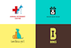 design unique minimal animal, pet, dog, cat logo for shop