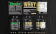 design product label or packaging