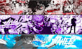 design unique anime or gaming banner for youtube, twitch, kick