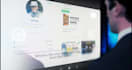 make a hologram business agent video in hud interface