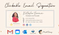 design html email signature or animated email signature outlook gmail iphone