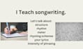 edit and critique your song lyrics