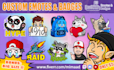 create custom twitch emotes or sub badges special for you