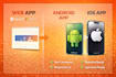 convert website to android app and ios app