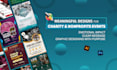 charity, ngo, non profit flyer and boucher