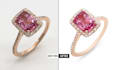 do high end jewelry image retouch superfast